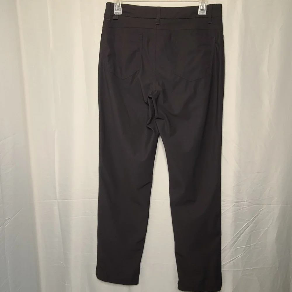 VRST Commuter Pants Mens 30x32 Black Straight Leg 5-Pocket Tech Stretch Trousers